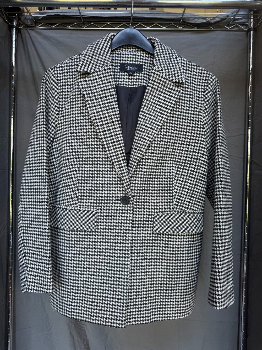 Houndstooth Blazer